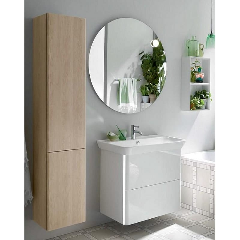 Тумба с раковиной Burgbad Iveo 80 SFEY080F2833G0169C0001*1 белый глянцевый