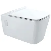 Унитаз подвесной Jaquar Aria ARS-WHT-39951UFSM с сиденьем микролифт, белый