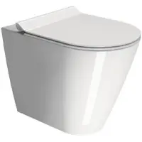 Приставной безободковый унитаз GSI Kube X 941011