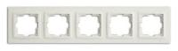 Рамка на 5 постов Mono Electric Despina 102-250000-164