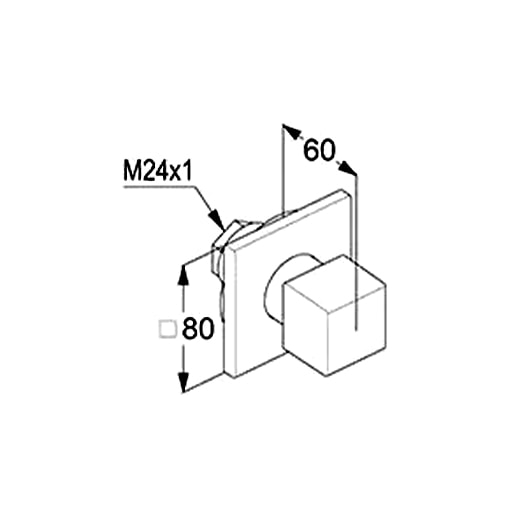 Переключатель потоков Kludi Decus 548470575