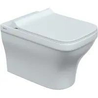 Унитаз подвесной Berges Strati 082132 безободковый, с сиденьем микролифт, белый