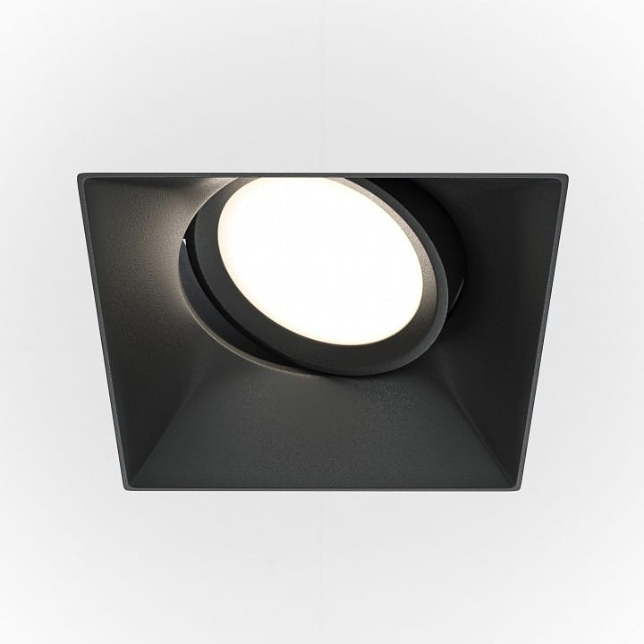 Встраиваемый светильник Maytoni Technical Точка DL042-01-SQ-B
