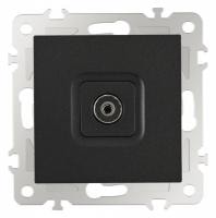 ТВ-розетка без рамки Arte Milano am-206 206.43-1.black