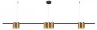 Подвесной светильник Denkirs Orbit DK4063-BK+SG