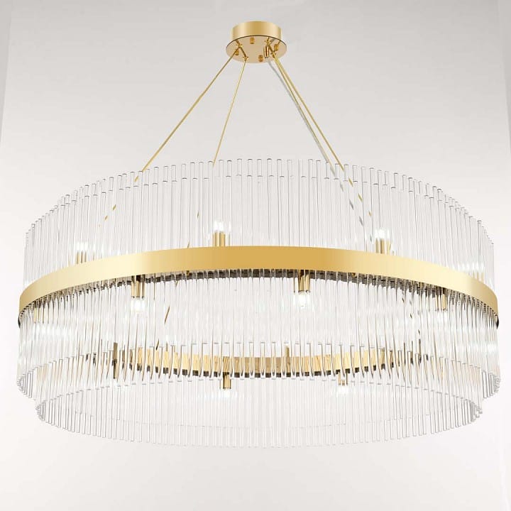 Подвесная люстра Arte Milano Бари 430110.1000.20.G9.C1 GD