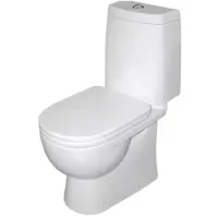 Унитаз-компакт с сиденьем микролифт Sanita Luxe Fest WC.CC/Fest/2-DM/WHT.G/S1