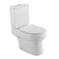 Унитаз-компакт безободковый BelBagno NORMA BB339CPR с сиденьем BB076SC