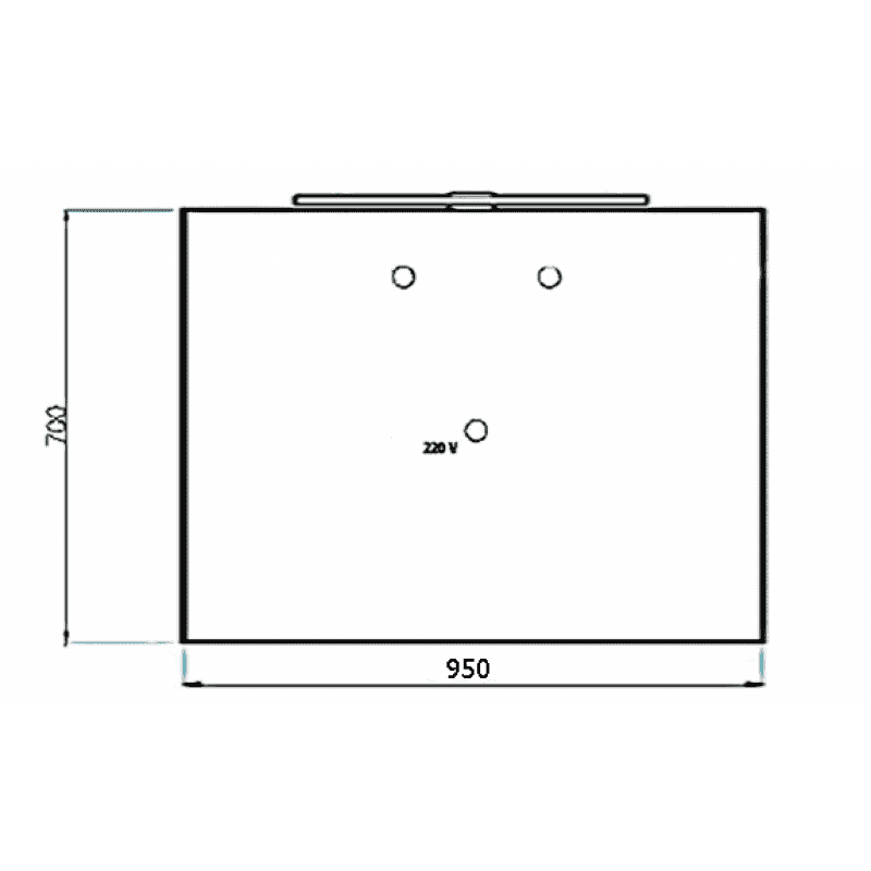 Зеркало с подсветкой Villeroy&Boch 2DAY2 A4149500 (A4149500)