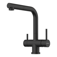 Смеситель для кухни Omoikiri Takamatsu 4994570 черный матовый