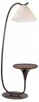 Стол журнальный с торшером Loft it Charlotte 10568F Brown