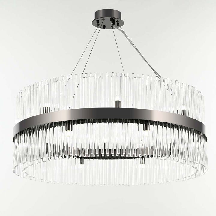 Подвесная люстра Arte Milano Бари 430110.800.16.G9.B1 BK