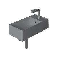 Раковина Simas Agile 40 AG20 cemento matt*1 правая цемент матовый