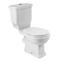 Унитаз-компакт безободковый BelBagno BOHEME BB115CPR с сиденьем BB115SC