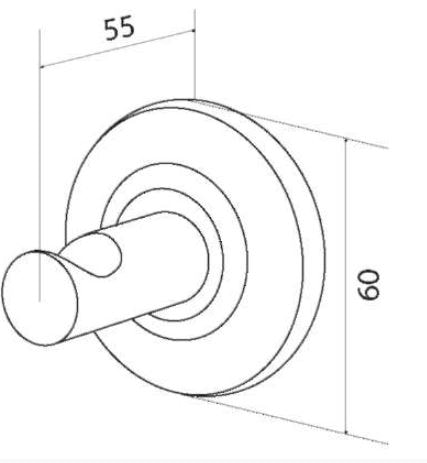 Крючок AM.PM BOURGEOIS A6535500