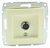 ТВ-розетка проходная без рамки Mono Electric Despina / Larissa 500-001705-137