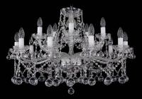 Подвесная люстра Bohemia Ivele Crystal 1413 1413/10_5/300/Ni/Balls
