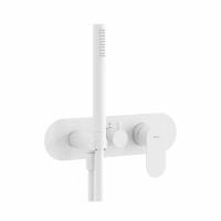 Смеситель для душа Ravak Eleganta X070259 с лейкой белый матовый