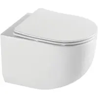 Унитаз подвесной Vincea Globo VT1-52T безободковый, торнадо, с сиденьем микролифт, белый