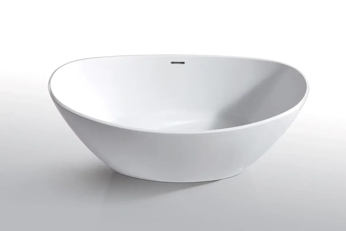 Акриловая ванна Vagnerplast Loma KRBV167LOR7X-64 167,5x78 см, отдельностоящая, белый