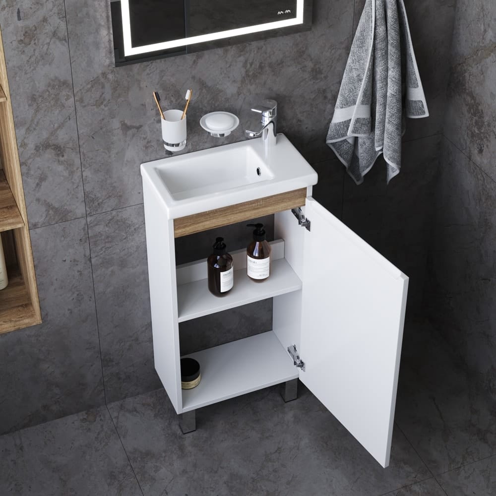 Комплект мебели для ванной комнаты AM.PM X-Joy 45 BK85FJ