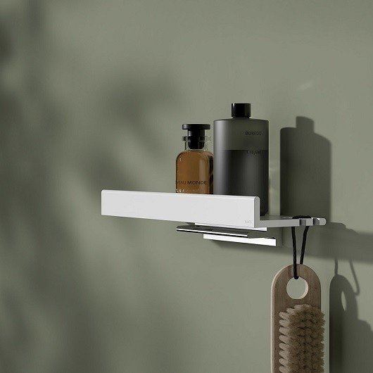 Полочка Keuco Reva 12858510000 белая матовая