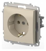 Розетка с заземлением без рамки Elbi Eleсtriс Zena Vega 609-010300-217