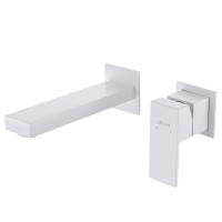 Смеситель для раковины Abber Daheim AF8212W белый матовый