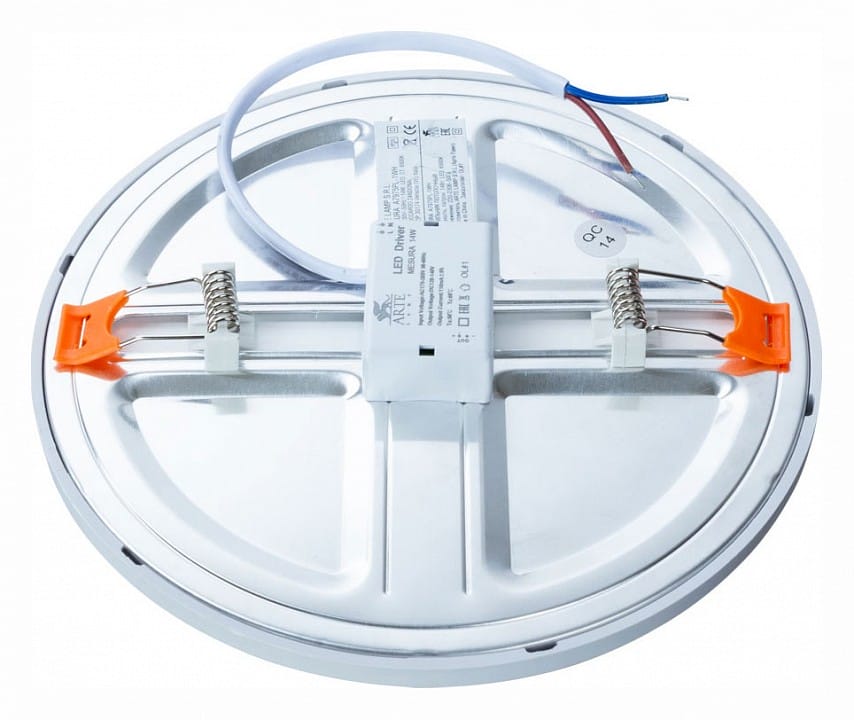 Встраиваемый светильник Arte Lamp Mesura A7973PL-1WH