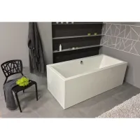 Ванна из литьевого мрамора Kolpa-San Copelia FS 779340 180x80 см, отдельностоящая, белый матовый