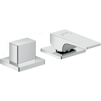 Смеситель на край ванны hansgrohe Metropol 32548000 на 2 отверстия хром