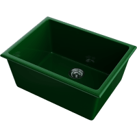 Кухонная мойка Omoikiri Okinoshima 61-U/I 4911263 королевский зеленый глянцевый