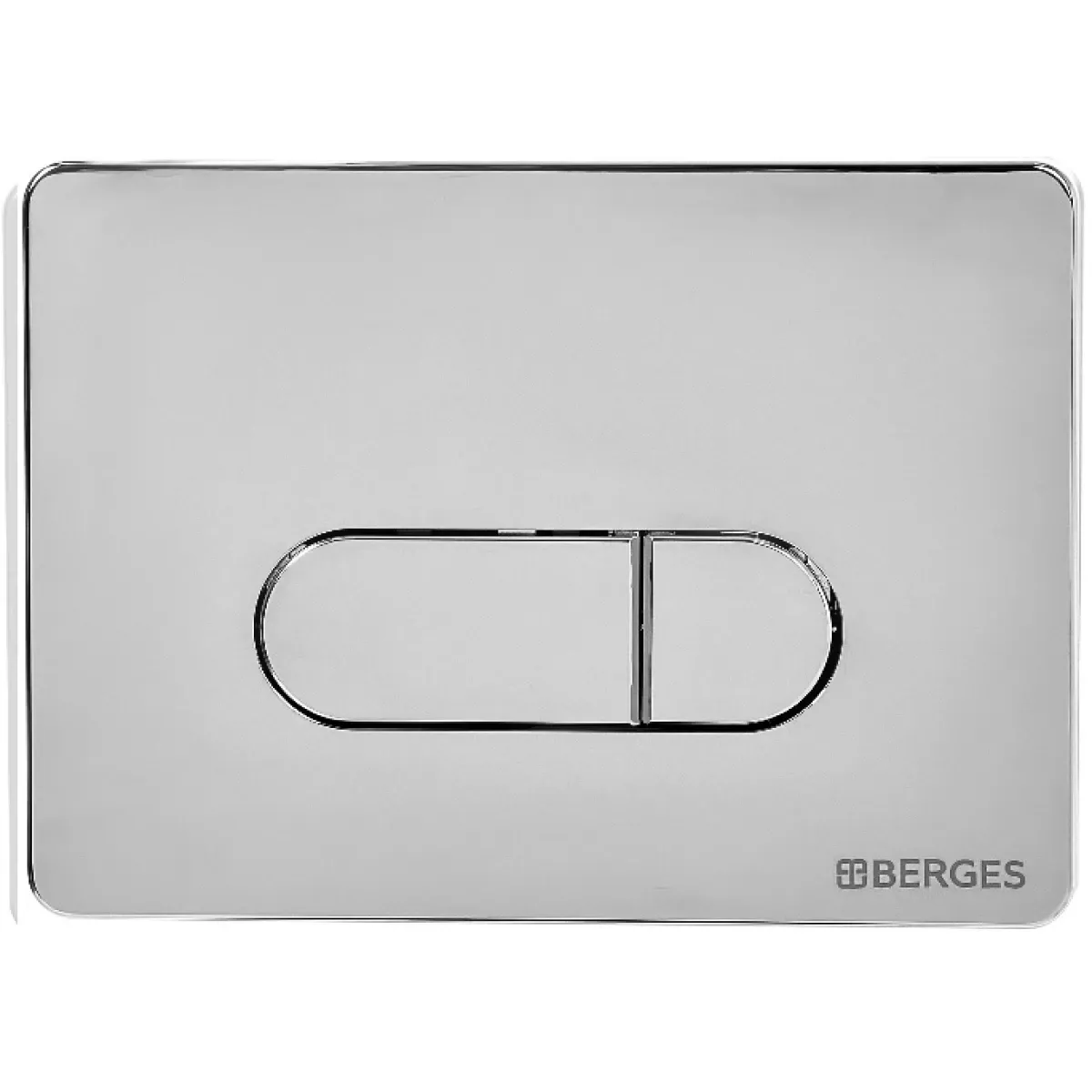 Инсталляция для унитаза Berges Novum D3 040233 с кнопкой смыва, хром