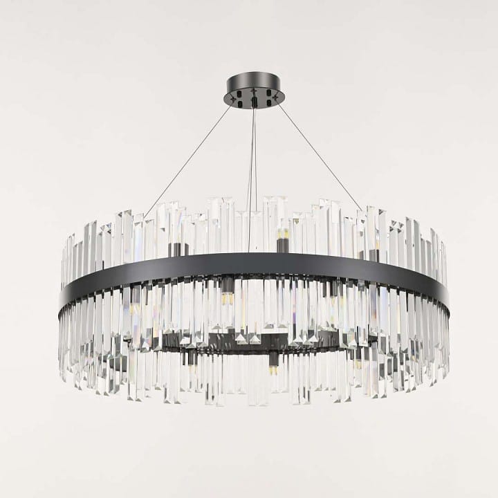 Подвесная люстра Arte Milano Белладжо 440110.840.24.G9.E1 BK
