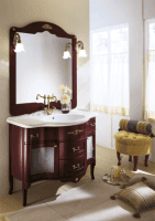 Тумба с раковиной Bagno Piu Palladio 110 матовый палисандр