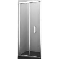 Душевая дверь WasserKRAFT Weser 78F04 90x200 хром