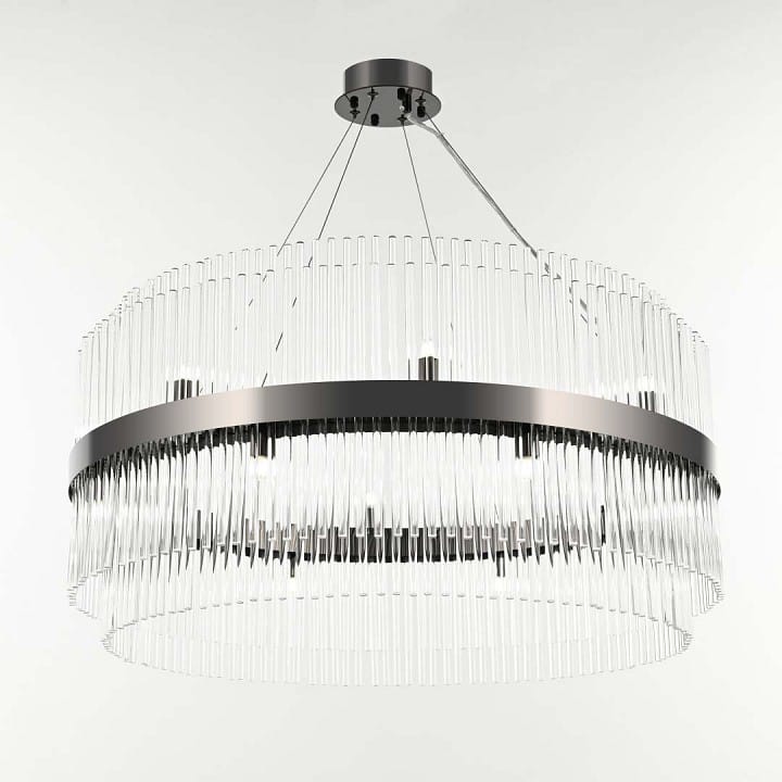 Подвесная люстра Arte Milano Бари 430110.800.16.G9.C1 BK