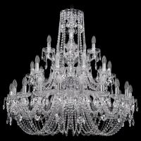 Подвесная люстра Bohemia Ivele Crystal 1402 1402/20+10+5/360/3d/Ni