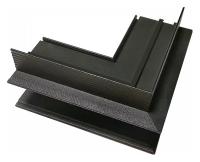 Соединитель угловой внешний для треков встраиваемых iLedex Technical VISION48/22 OUTTER CORNER CONNECT 4822-022-95/95-BK