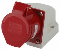 Розетка с заземлением Эра  R(OUT)-16-3P-PE-N-IP44