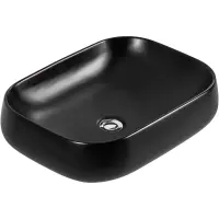 Раковина-чаша Aquatek AQ5526-MB 56x42 см, накладная, черный матовый