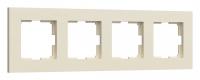 Рамка на 4 поста Werkel Slab (айвори софт) W0042962