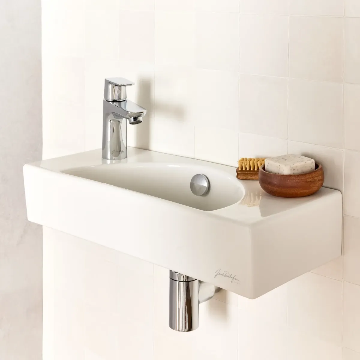 Раковина Jacob Delafon Odeon Rive Gauche EGO112-00 50x22,5 см, рукомойник, белый