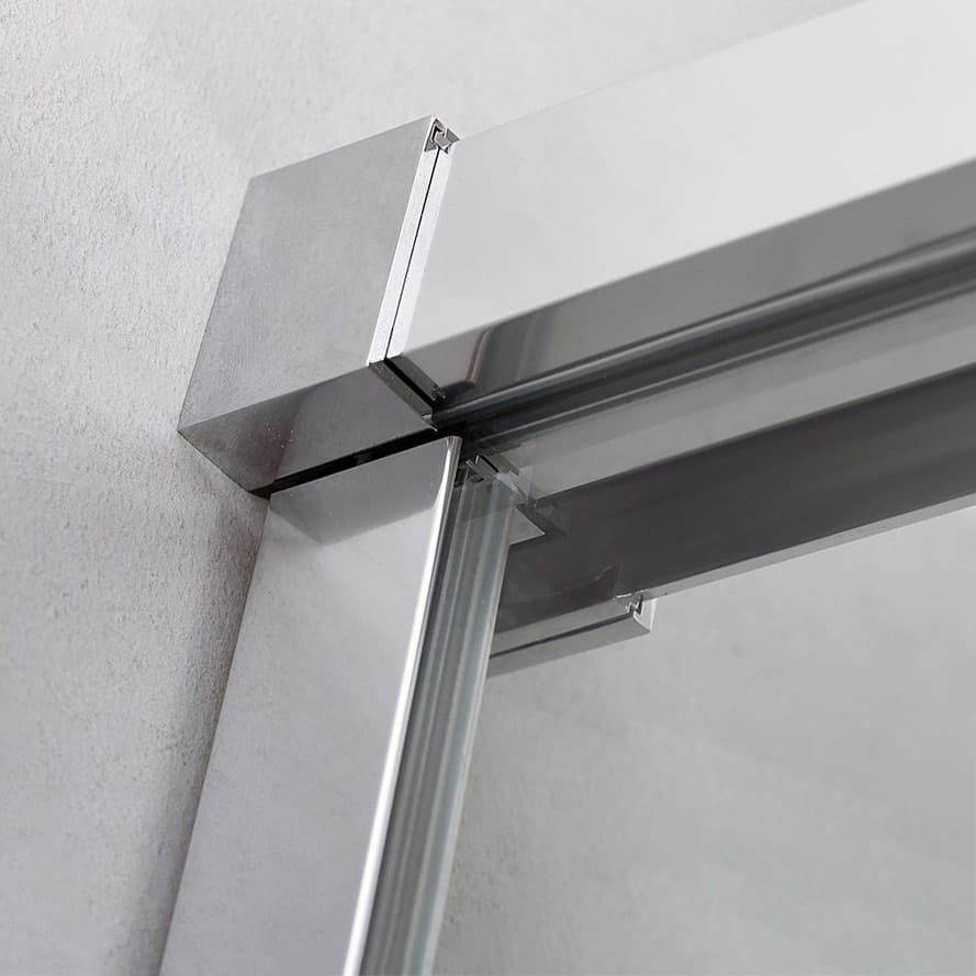 Душевой уголок Cezares Duet Soft-M 140x100 DUET SOFT-M-AH-1-140/100-C-Cr
