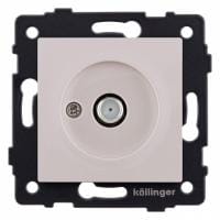 ТВ-розетка и SAT-розетка оконечная без рамки Kollinger  REA-020CM