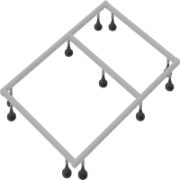 Каркас для поддона Jacob Delafon Tolbiac 120x80 E6D345RU-NF