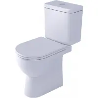 Унитаз-компакт Santek Остин Лайт 1WH501877 с сиденьем микролифт, белый