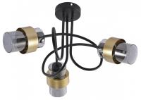 Люстра на штанге Escada  1139/3P Black/Gold