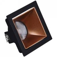 Встраиваемый светильник Reluce  16086-9.0-001PT MR16 BK+ROSE GD