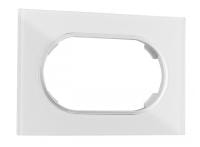 Рамка для двойной розетки Arte Milano am-502.01 502.01-double.white